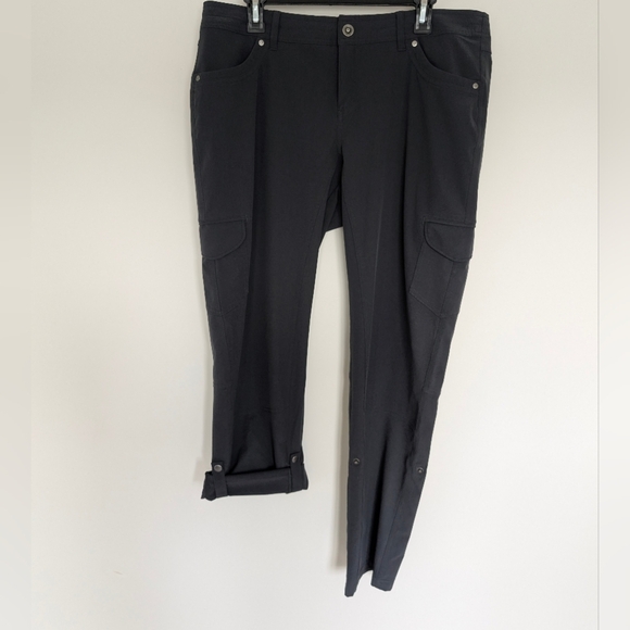 Kuhl Freeflex Roll Up Cargo Hiking Pant Women's Size 16 Reg Dark Gray Gorpcore - Picture 8 of 15